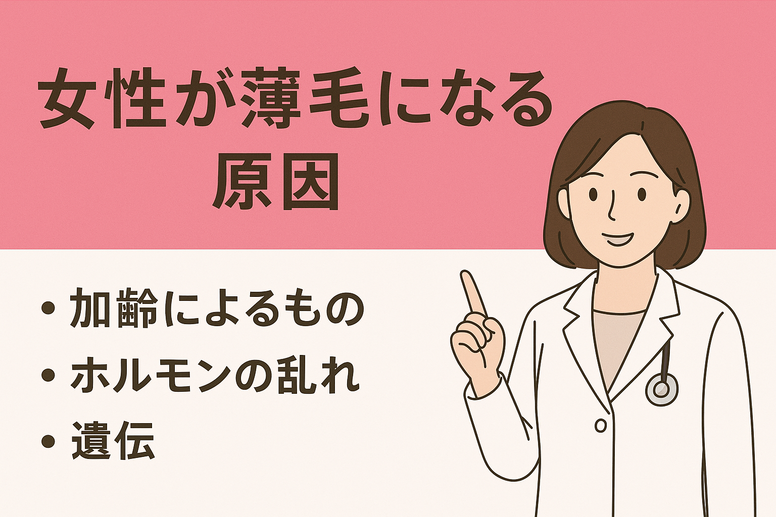 横浜で女性の薄毛治療（FAGA）に対応しているクリニック