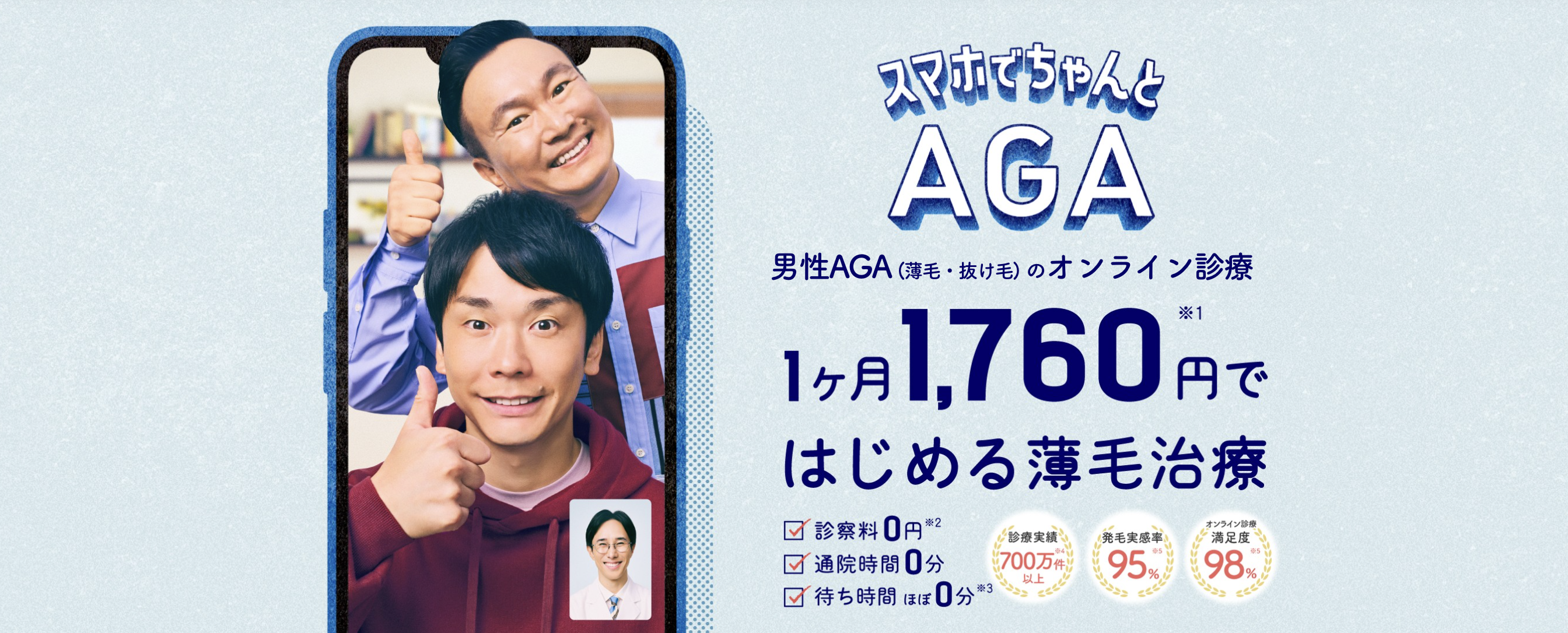 クリニックフォアAGA