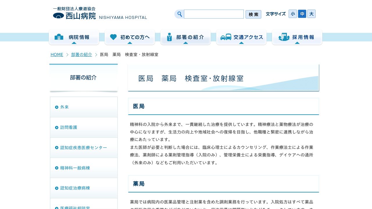 一般財団法人療道協会 西山病院