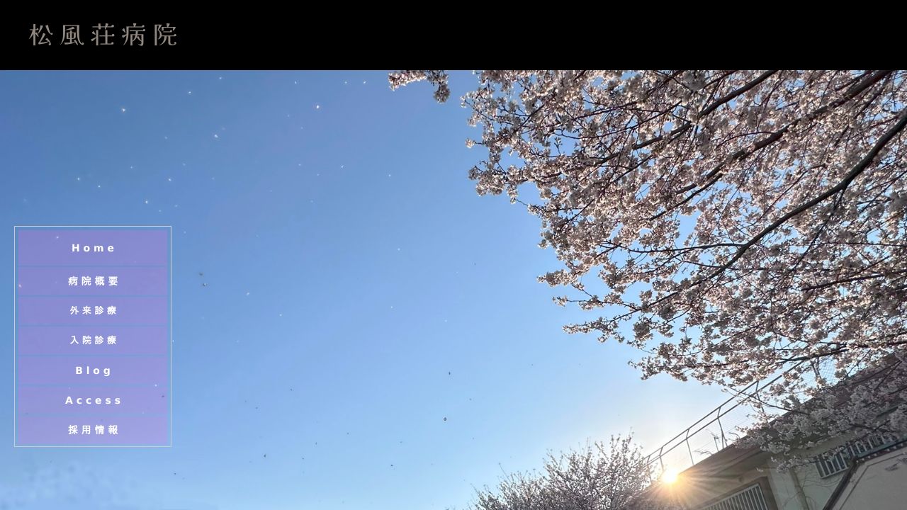 医療法人社団松風会 松風荘病院